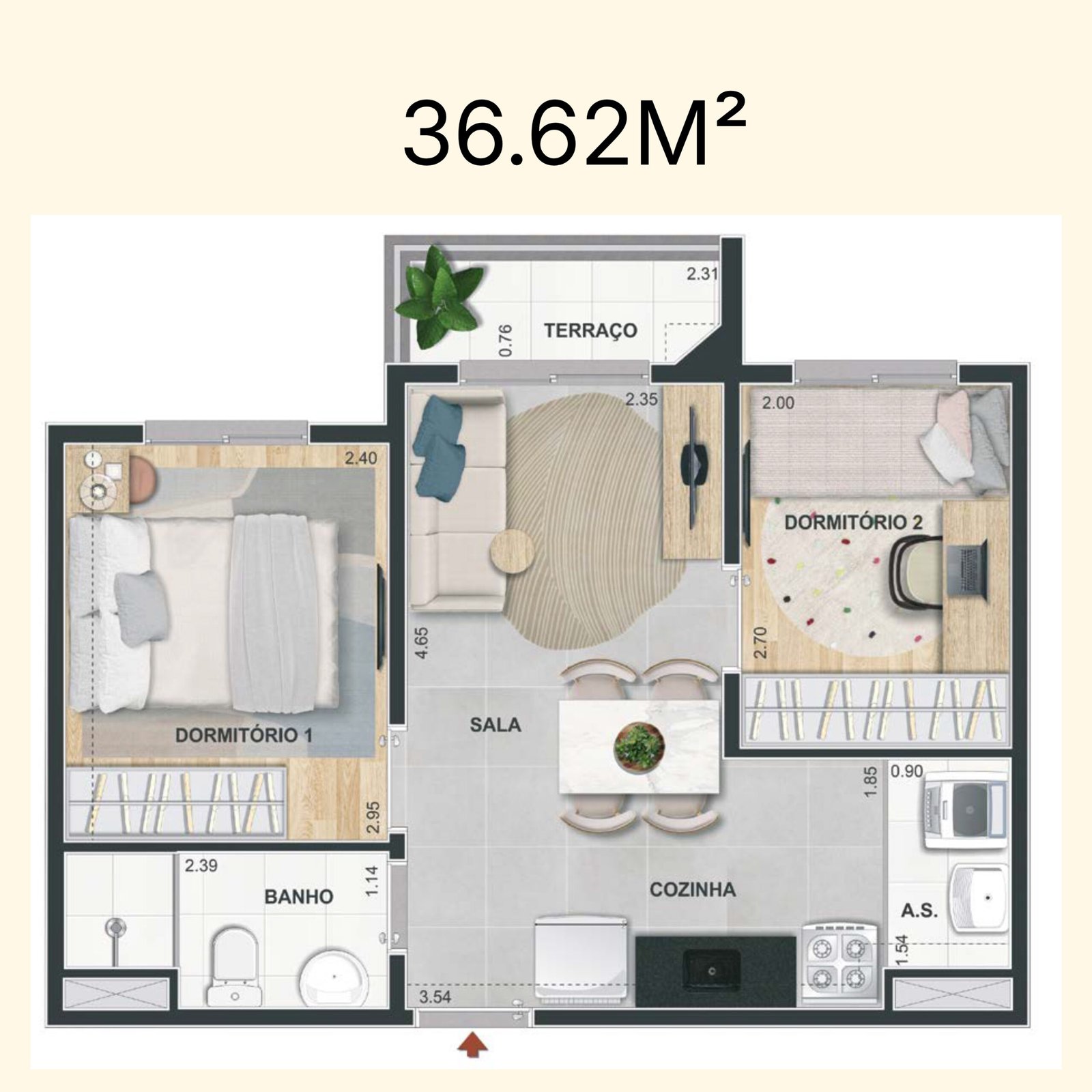 36.62M²