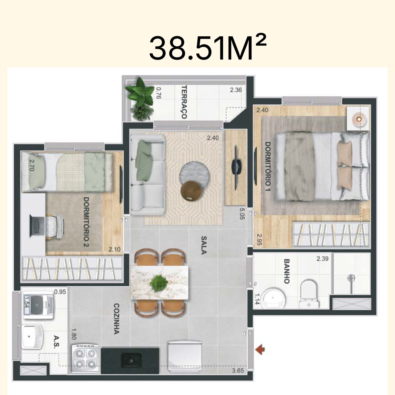 38.51M²